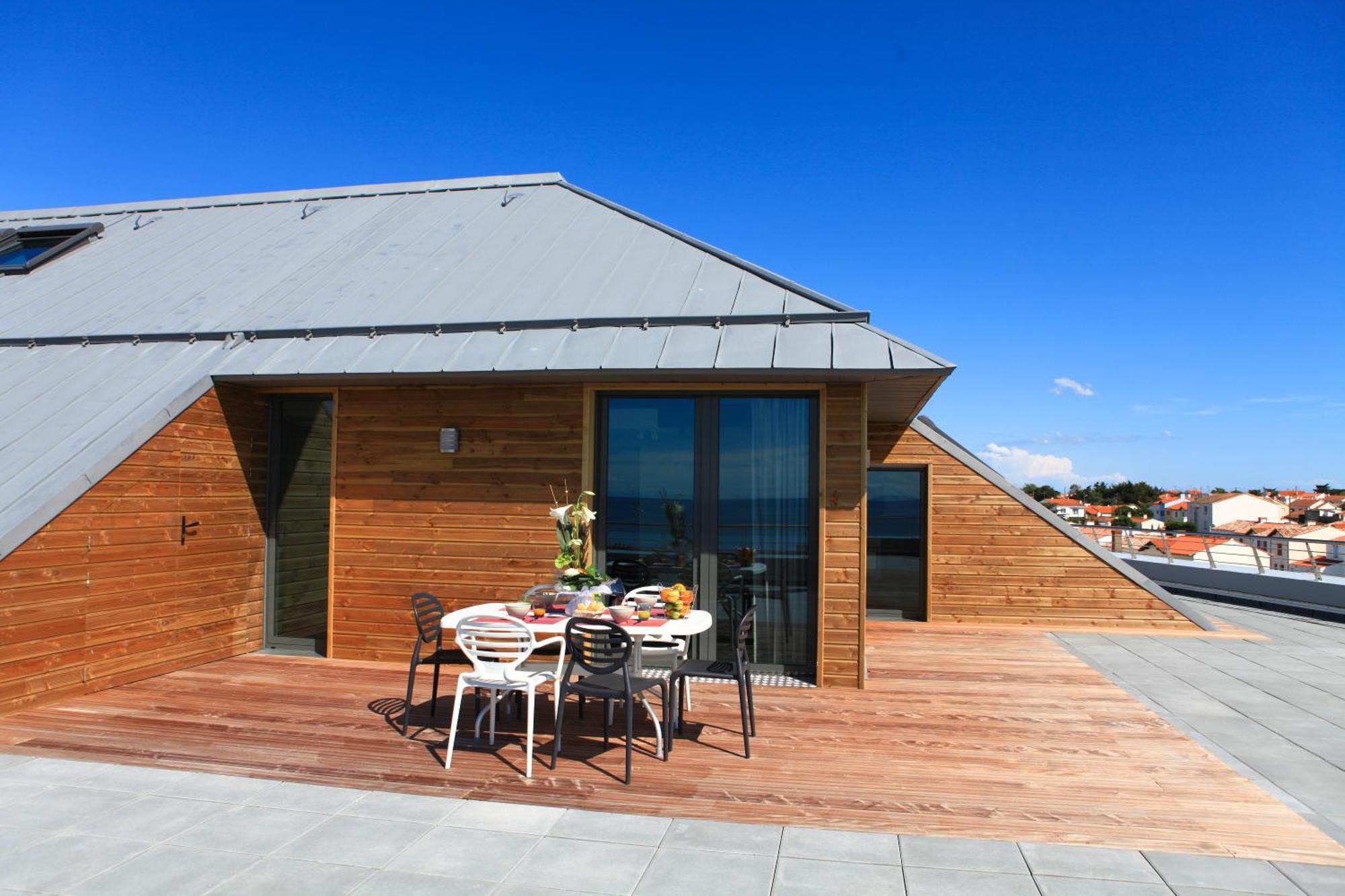 Ferienwohnung Les Terrasses De L'Ocean Saint-Hilaire-de-Riez Exterior foto